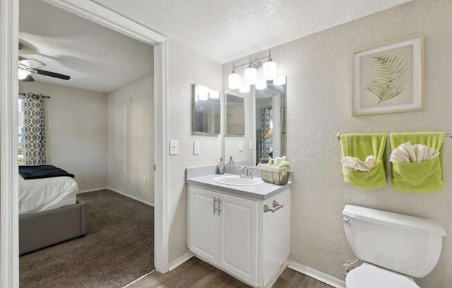 Bathroom with Modern Finishes