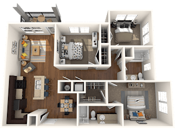 3 beds, 2 baths, 1,283 sqft, $1,569
