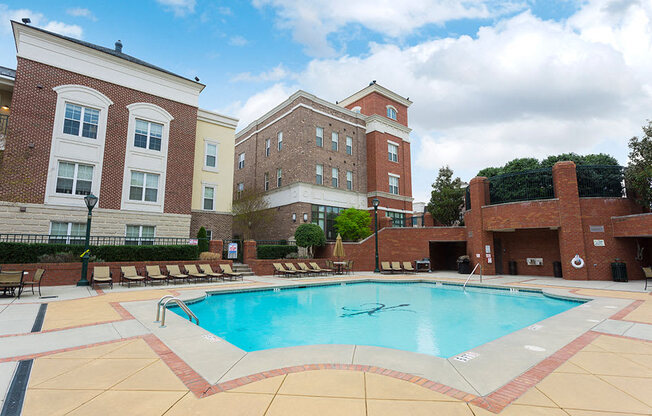 Pool at The Village Lofts, North Carolina