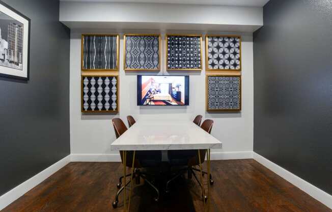 conference room in austin apartments near red river district