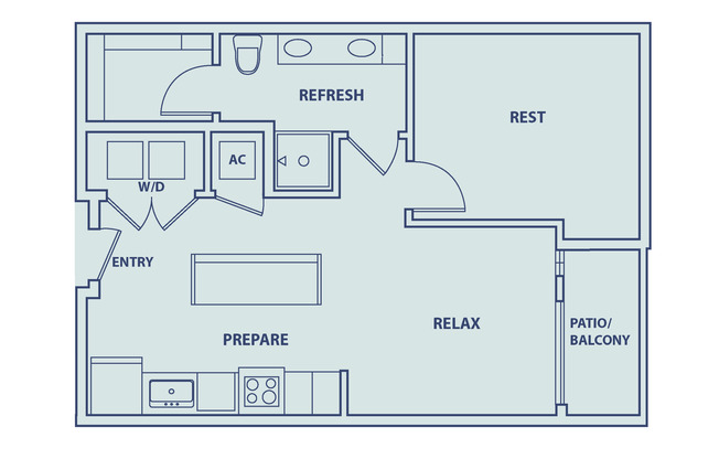 1 bed, 1 bath, 639 sqft, $1,750, Unit 385