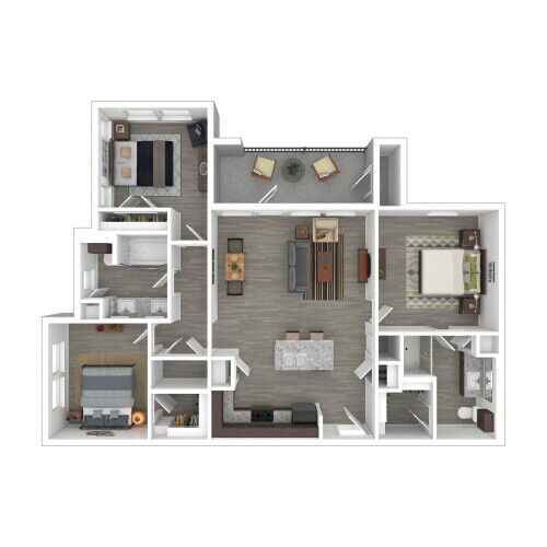 3 beds, 2 baths, 1,165 sqft, $1,561