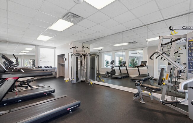 Elevate your fitness routine at Wymore 360 Apartments’ state-of-the-art gym. With modern equipment and spacious design, you'll have everything you need for an energizing workout. Join our community today and start your fitness journey!