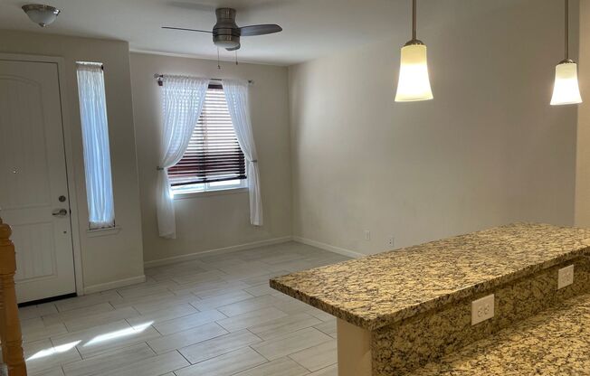 3-month to 1-year lease option. 3 bedroom 2 1/2 baths