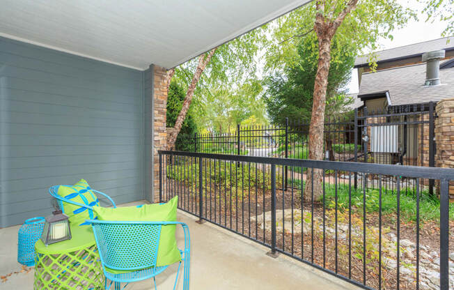 Balcony And Patio at Deer Creek, Overland Park, 66213