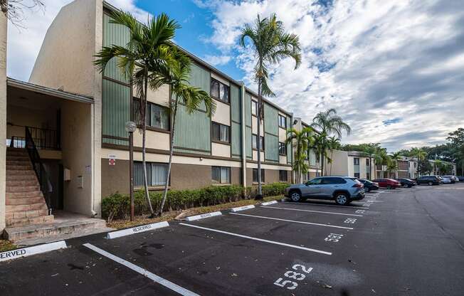 Reserved Parking at Fairways of Inverrary, Lauderhill, Florida