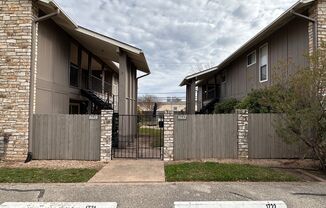 A Modern 2 Bedroom 2 Full Baths Condo Home for rent near Domain, 2nd Floor with Porch, Two Assigned Parking Spaces.