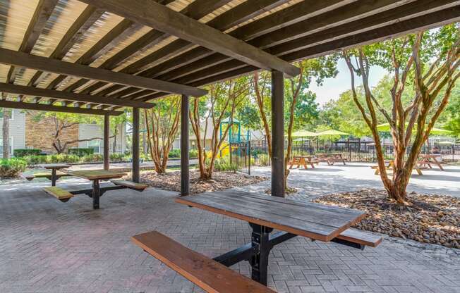 Picnic Area at Cornerstone Ranch, Katy, TX