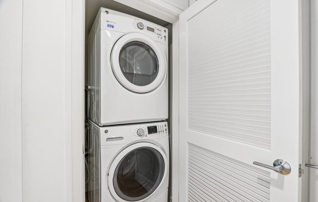 Washing machines at Park77 Apartments, Cambridge, MA, 02138
