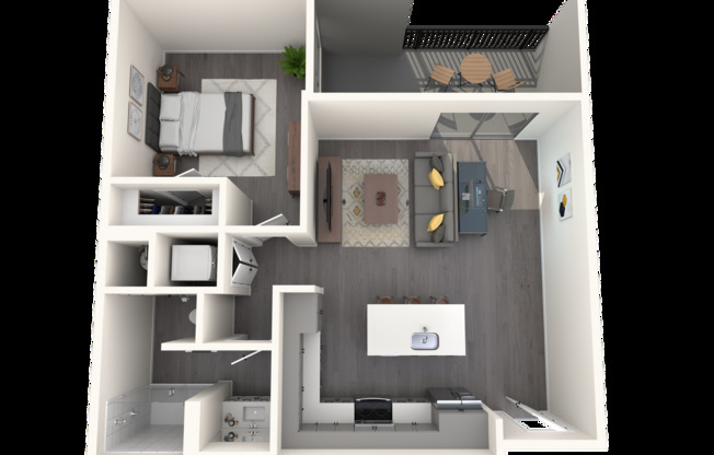 1 bed, 1 bath, 909 sqft, $2,560, Unit 4029
