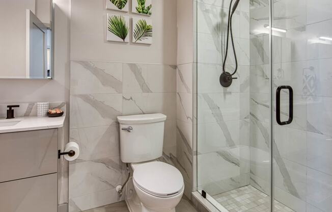 Bright Bathroom at Residences at Richmond Trust, Virginia