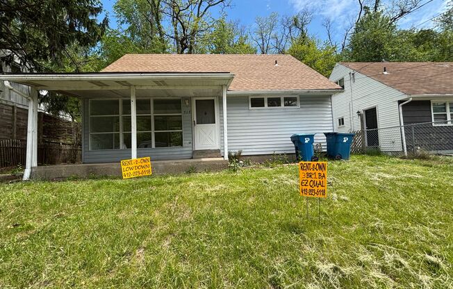 Tired of being a renter and want to own your own home? This is a Lease with Option to Purchase deal (this is NOT a traditional rental).
