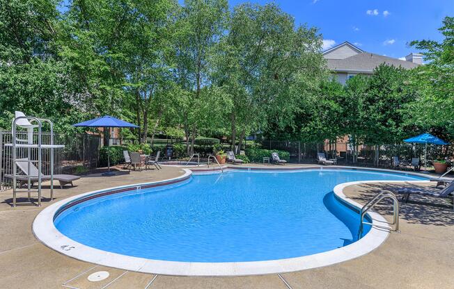 Pool at The Ridgeleigh at Van Dorn in Alexandria, VA