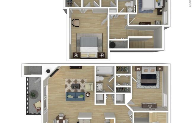 3 beds, 2.5 baths, 1,440 sqft, $2,739