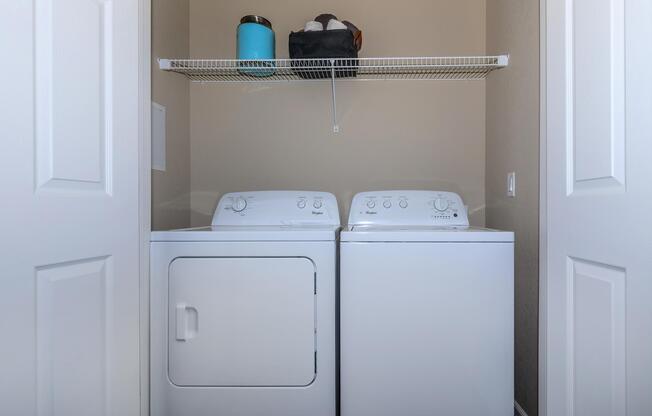 WASHER AND DRYER IN HOME