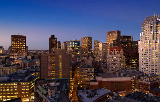 Views of the Boston Skyline