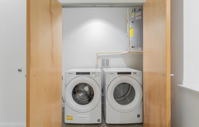 Side-by-side full-sized washer/dryer in select units - Main 3 Downtown