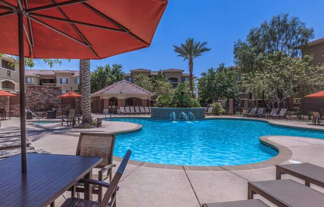 Resort Inspired Pool at The Presidio by Picerne, N Las Vegas