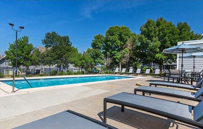 Invigorating Swimming Pool at Windmill Apartments, Colorado Springs