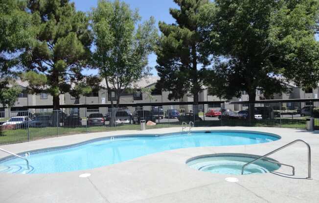 Cool Blue Swimming Pool at Madison at Green Valley Apartments, Nevada