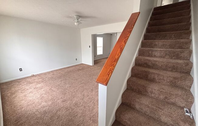 Spacious 4 Bedroom 2.5 Bath Single Family Home. Large Fenced in Yard. Front Porch. Garage.