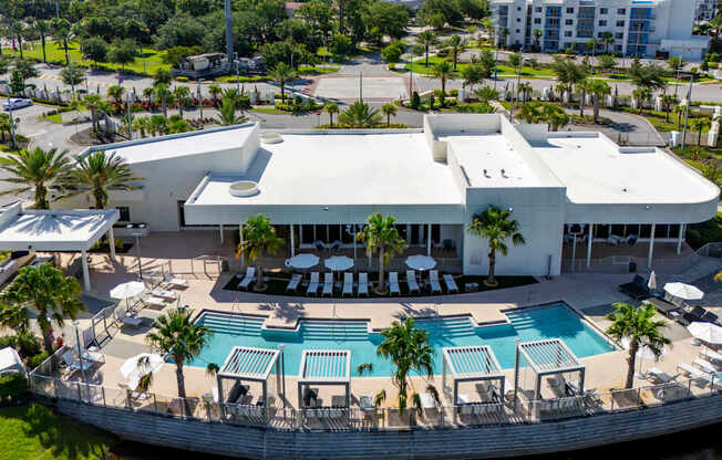 Aerial Pool View at Icon One, Daytona Beach, FL