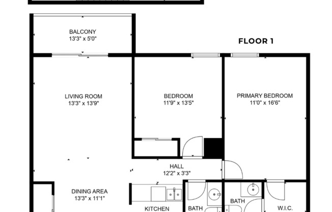 2 beds, 2 baths, 1,130 sqft, $940, Unit 2551-317