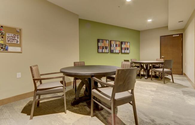 Craft Room at The Legends at Silver Lake Village 55+ Apartments, St. Anthony, MN