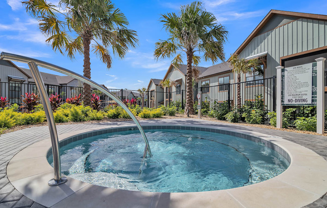 The Hot Tub Is Open To Residents at Canter, Ocala, FL, Florida