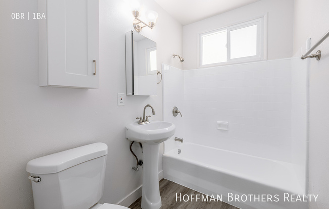 Studio, 1 bath, $1,349