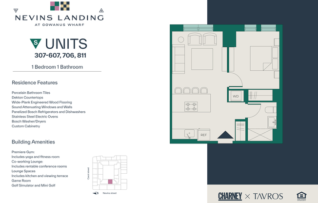 1 bed, 1 bath, $4,375, Unit 407