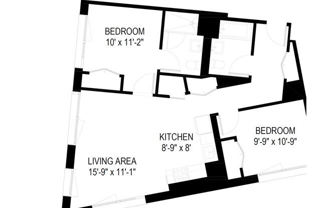 2 beds, 2 baths, $4,950, Unit 715