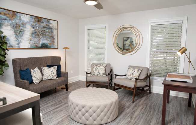 living room at Lakeside on Riverwatch, Martinez, GA, 30907