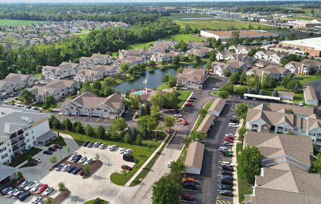 Aerial View of Parkway Lakeside