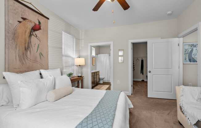 bedroom at The Arbors at East Village, Clayton, NC, 27527