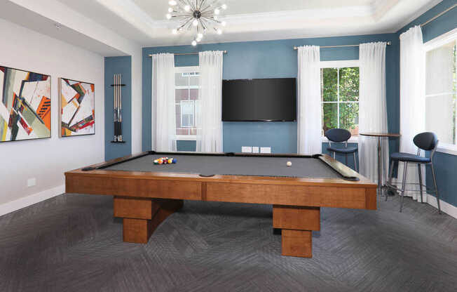 Renovated Clubhouse with Billiard Table