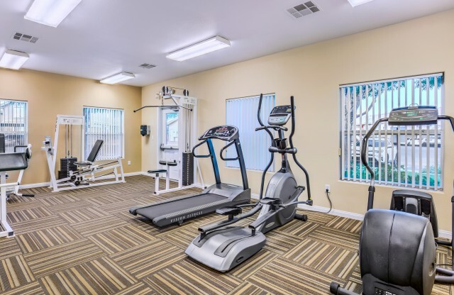 Apartments for Rent in North Las Vegas NV - Portola Del Sol - Fitness Center with Exercise Equipment