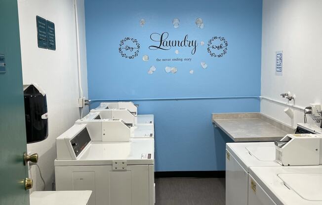 Laundry Room at Park Merridy, Northridge, California