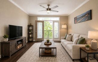 1x1 Updated flooring & appliances. Includes balconette & washer & dryer