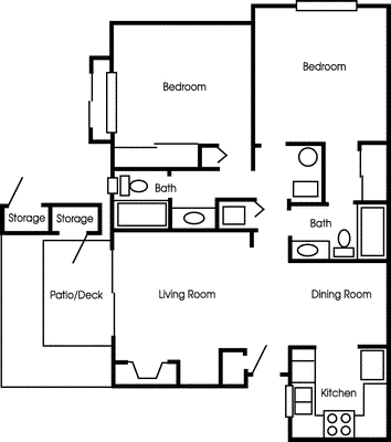 2 beds, 2 baths, 1,043 sqft, $3,657