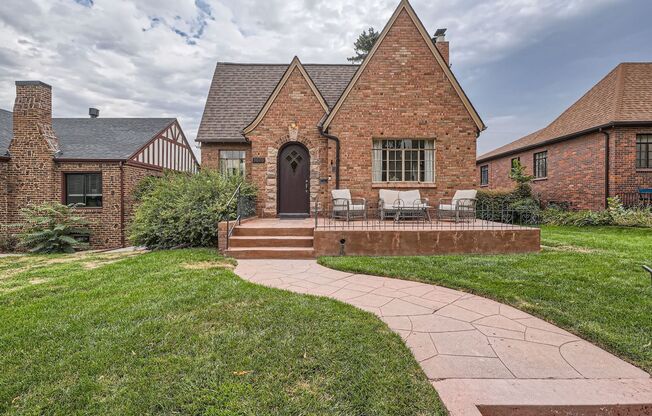 Newly Renovated Gorgeous Brick Tudor - N. Park Hill Neighborhood - AVAILABLE NOW