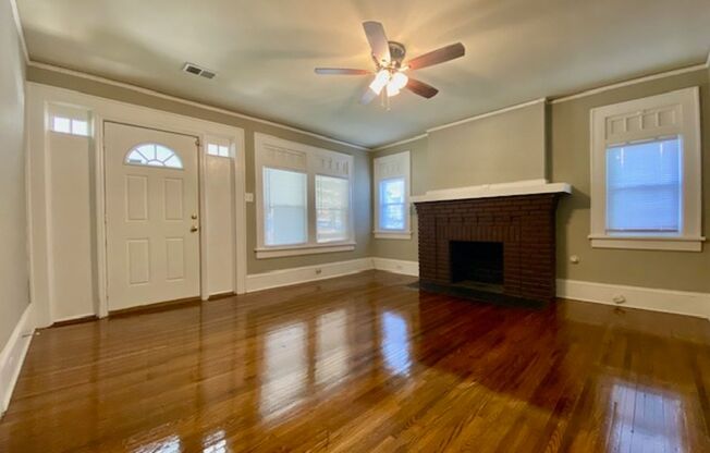 Belmont neighborhood  2 or 3 bed, 2 bath brick bungalow with fenced yard
