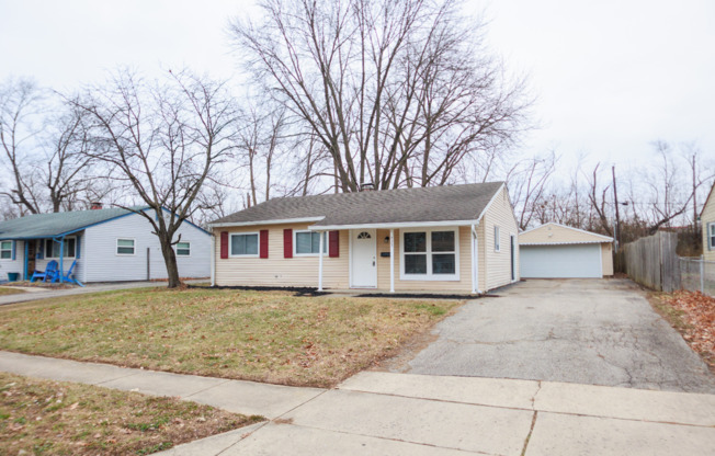 Updated Spacious Three Bedroom in Warren Township near S. Arlington & English Ave