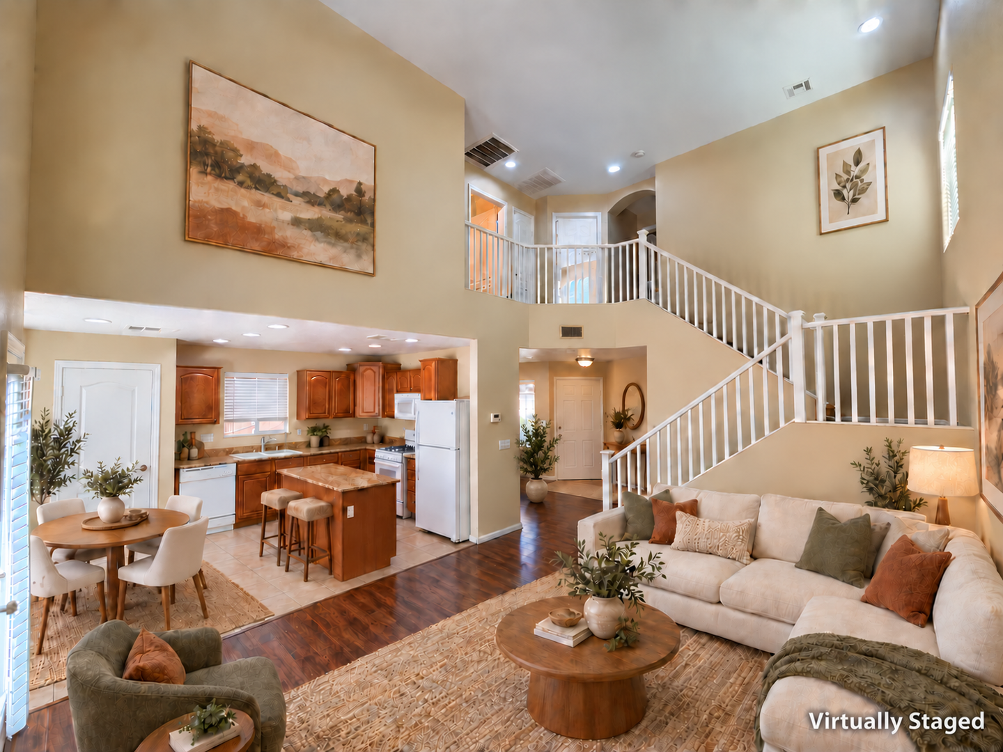 Beautiful 3Bed/3Bath/2Car residence located in gated northwest community next to Skye Canyon and Providence!