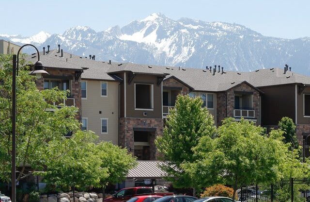 Elegant Exterior View Of Property at San Marino Apartments, South Jordan, UT