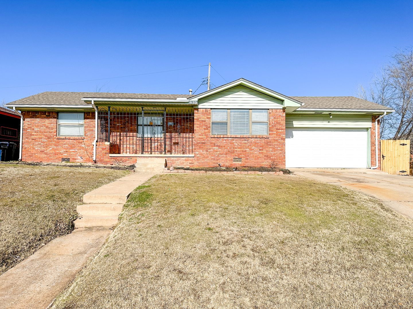Fully Updated 3 Bed/1 Bath with a two car attached garage!