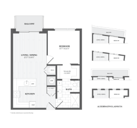 1 bed, 1 bath, 759 sqft, $2,478