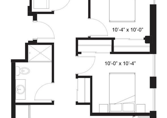 3 beds, 2 baths, 1,050 sqft, $2,100, Unit 102