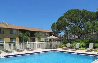 Beautiful Resort-Quality Pool at Bay Club in Bradenton, FL