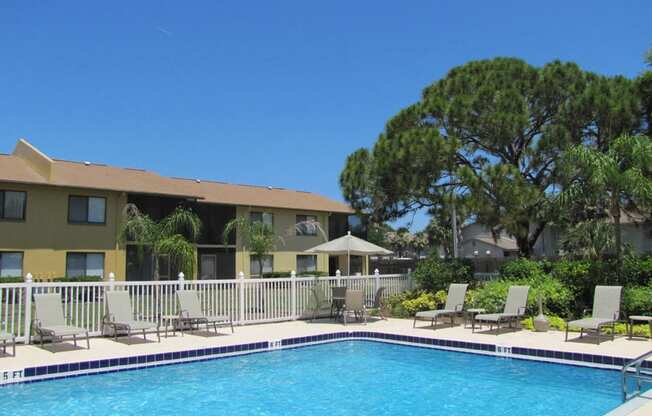 Beautiful Resort-Quality Pool at Bay Club in Bradenton, FL